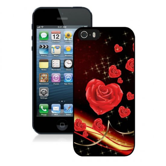 Valentine Rose Love iPhone 5 5S Cases CBT